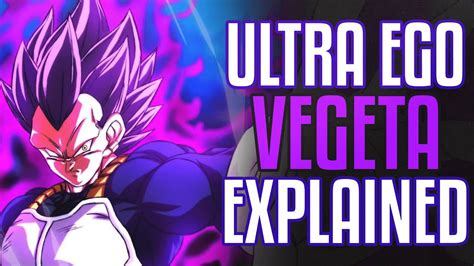 vegeta ultra ego|Ultra Ego Vegeta Explained .